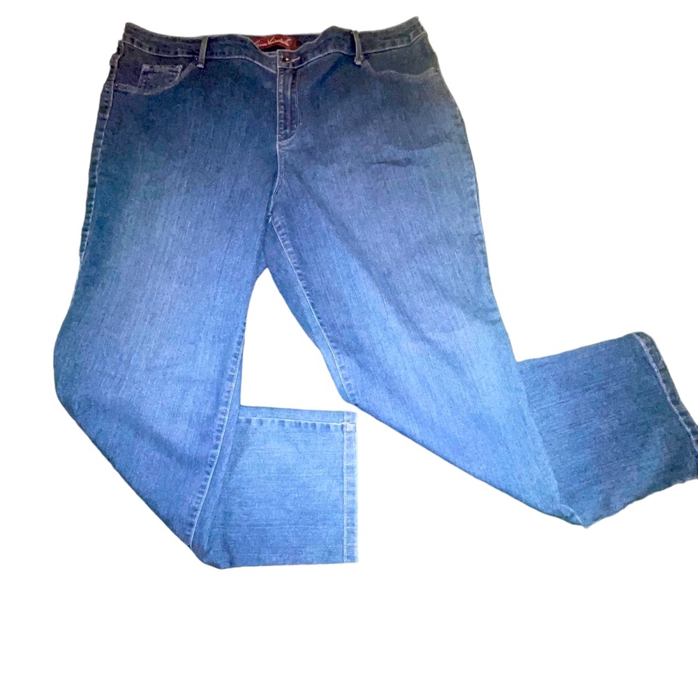 Women’s Gloria Vanderbilt Sadie Slim Fit Low Rise Blue Jeans Size 20W NWT